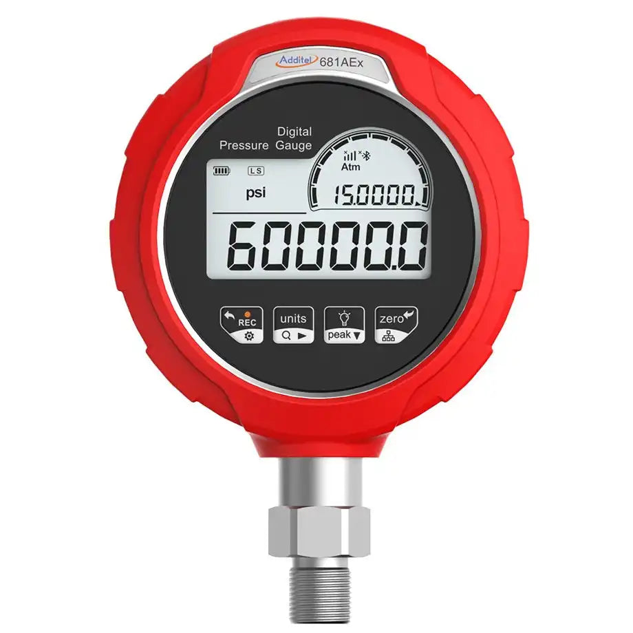 ADDITEL 681A-30PSI Digital Pressure Gauge
