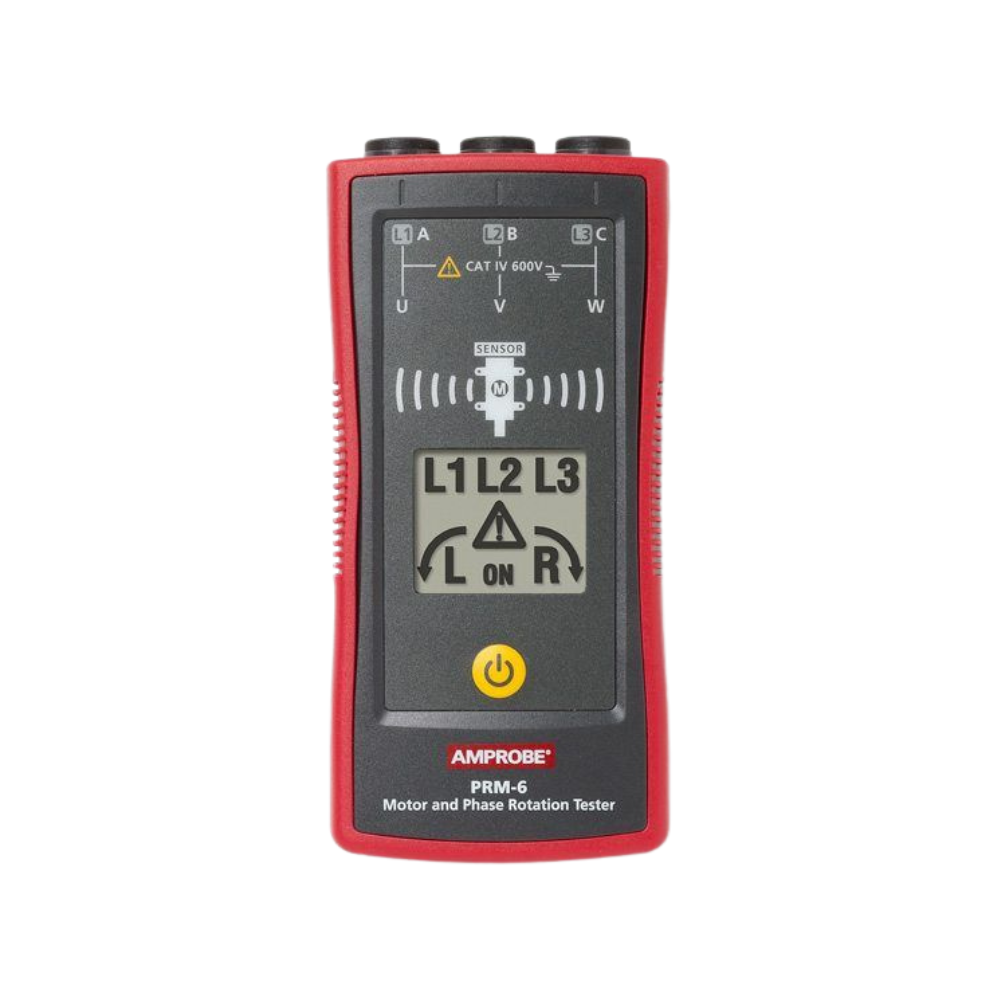 Amprobe PRM-6 Phase Sequence and Motor Rotation