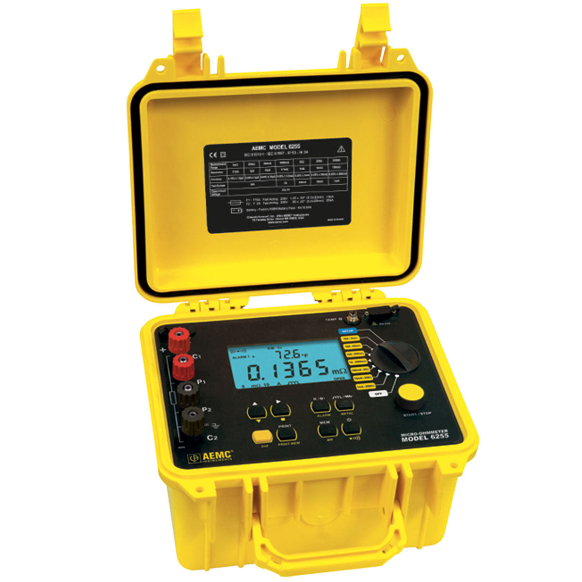 AEMC-2129.84-Micro-Ohmmeter Model 6255