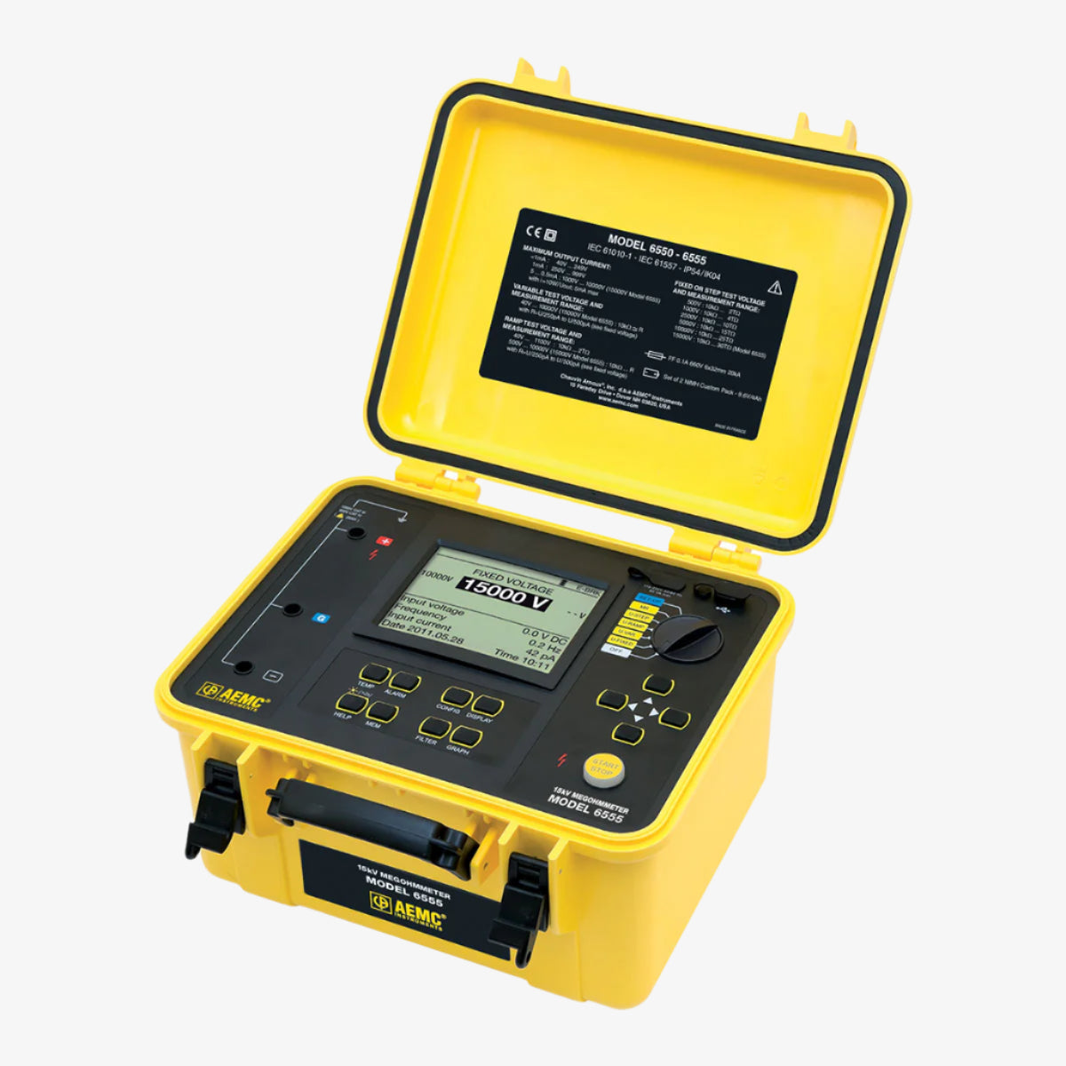 AEMC-2130.32-Megohmmeter Model 6555