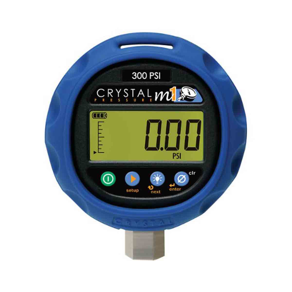 Crystal M1 3KPSI digital pressure gauge