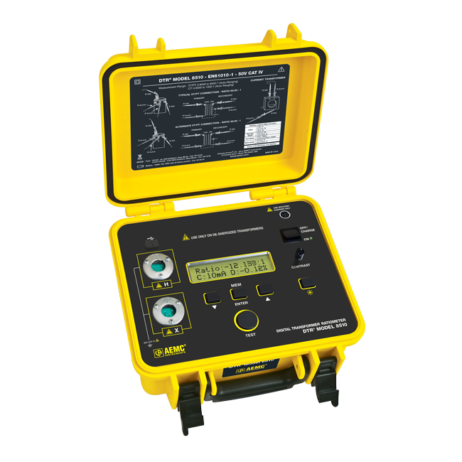 AEMC 8510-Digital-Transformer-Ratiometer