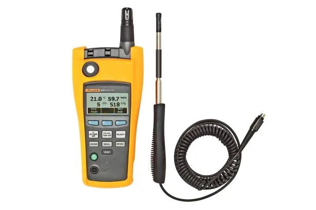 FLUKE 975V – Analyseur de qualité de l'air avec sonde de vitesse