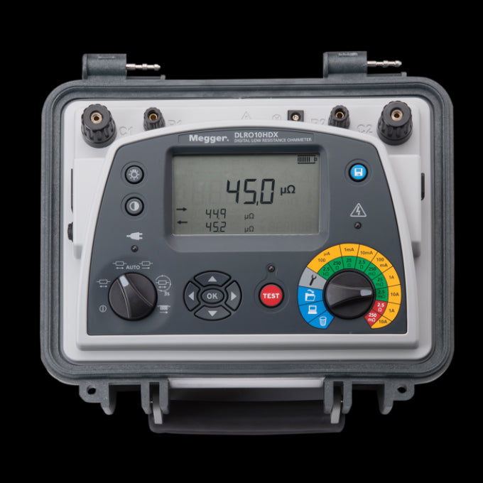 MEGGER-1008-095-DLRO-10HDX Digital low Resistance Ohmmeter