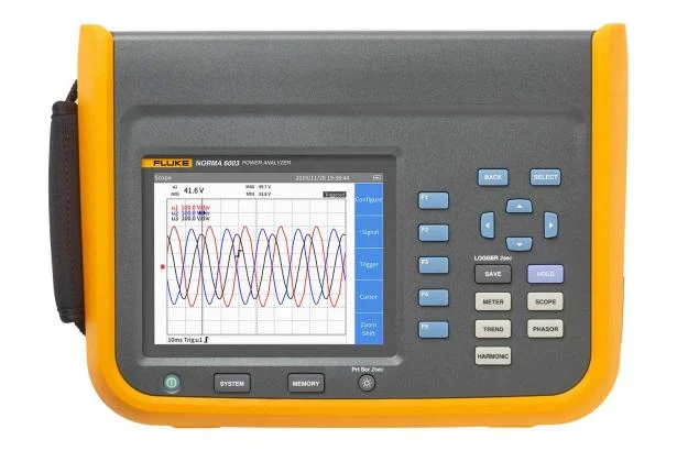 FLUKE NORMA 6004 Portable Power Analyzer Without Speed & Torque,Four-Channel