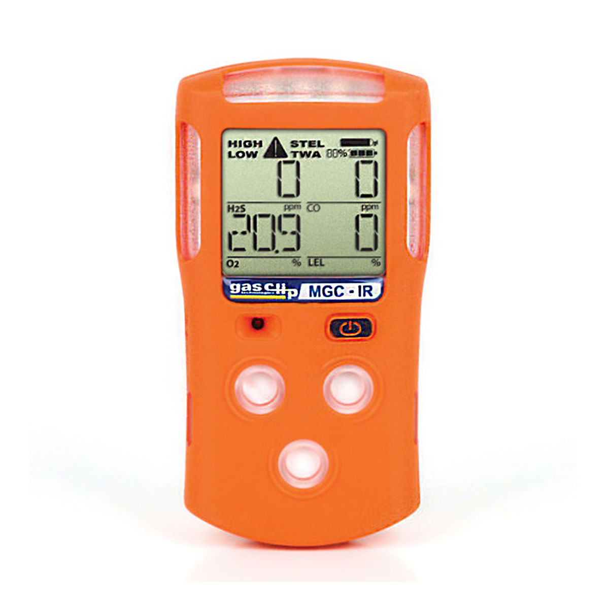 GASCLIP MGC Gas Clip MGC-IR Multi-Gas (H2S,CO,O2,LEL) Personal Monitor 