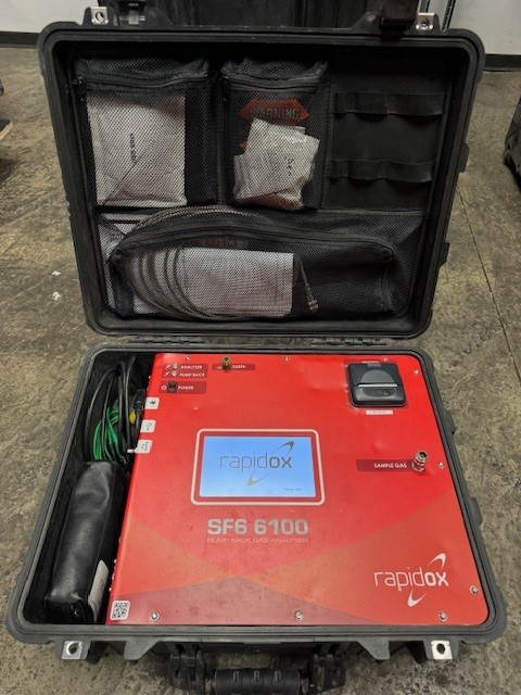 SMC PRE-OWNED Portable Gas Analyzer SF6 6100