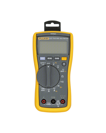 Full view of Fluke digital multimeter 