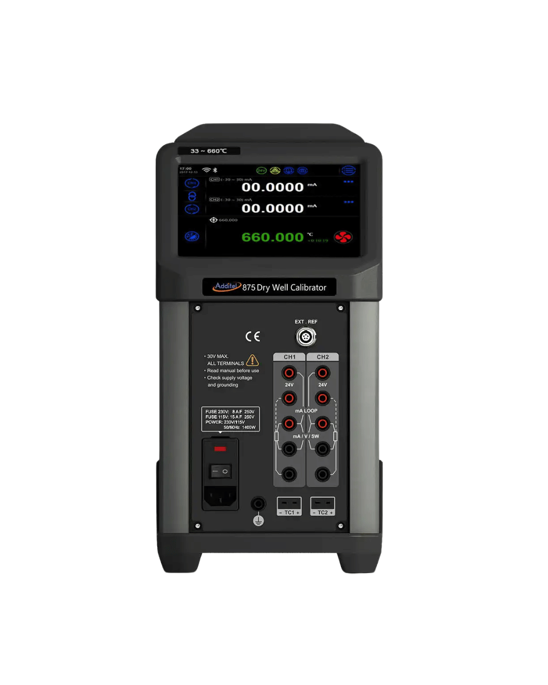 Additel ADT875-660-A-110 Dry Well Temperature Calibrator