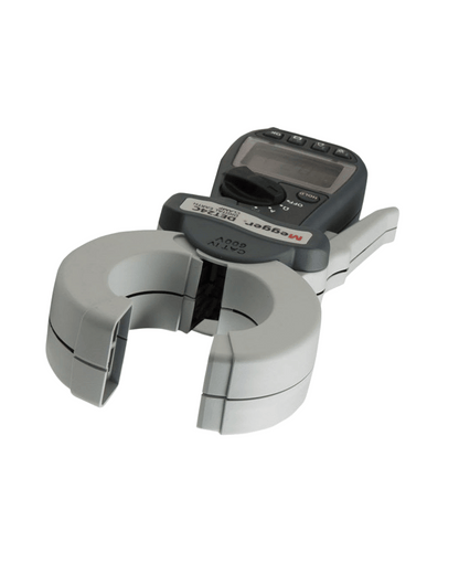 Angled view of Megger DET24C clamp-on ground tester