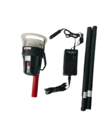 Solo 823 smoke detector with charger and poles