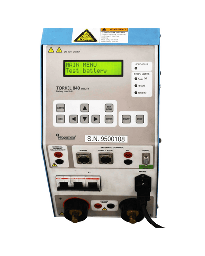 Megger TORKEL 840 battery load tester close-up mage