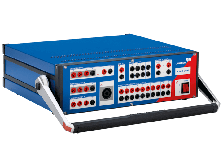 OMICRON CMC 356 Universal Relay Test Set & Power System Simulator