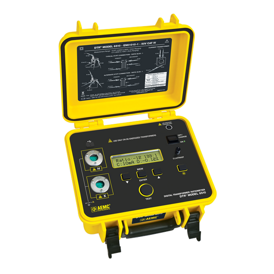 AEMC 8510-Digital-Transformer-Ratiometer