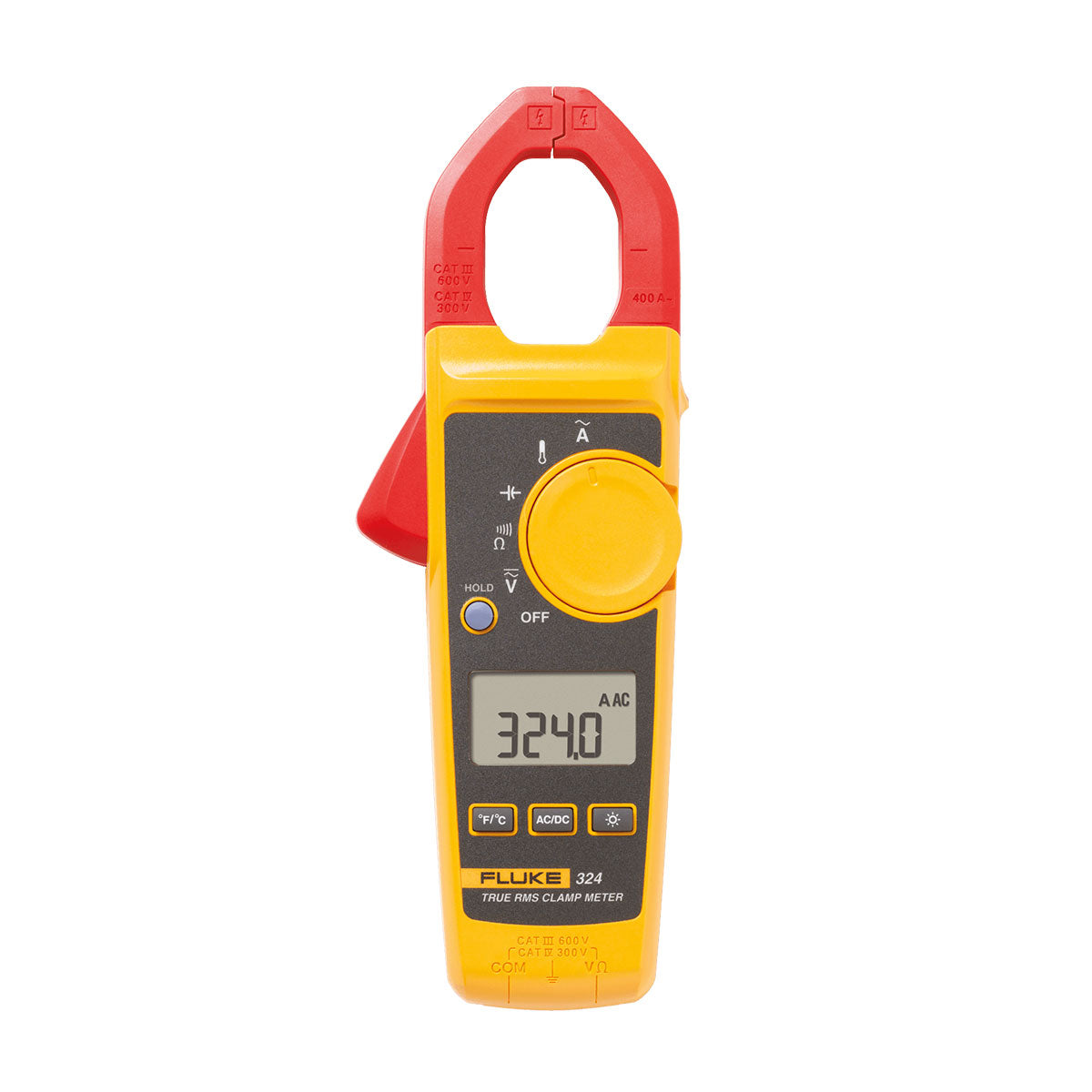 Fluke 324 True RMS 400A Clamp Meter with Temperature