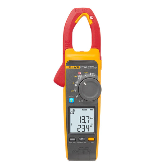Fluke 377FC True-RMS clamp meter with FieldSense