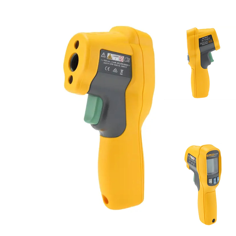 Angled view of Fluke 64 MAX infrared thermometer