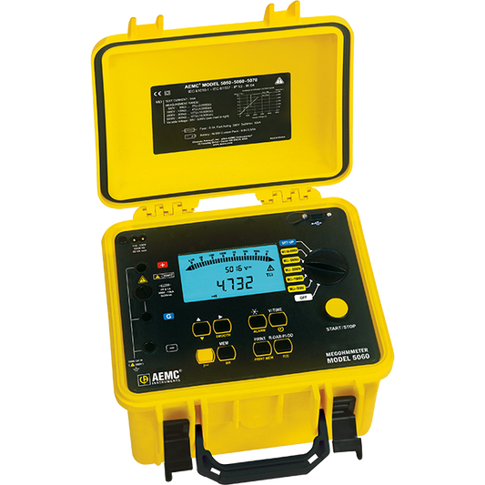 AEMC Model 5060 Digital/Analog Megohmmeter