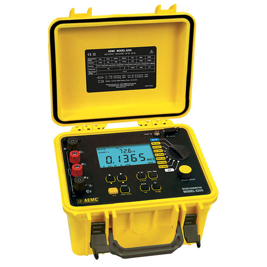AEMC Model 6255 Micro-Ohmmeter