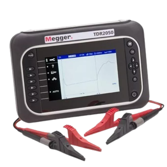 MEGGER TDR2050 – Dual-Channel Time Domain Reflectometer